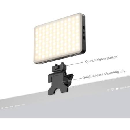 SmallRig 5505 M3 - mobilna mini lampa LED Bi-color - przykład użycia